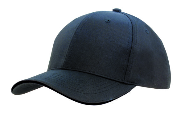 Sports Ripstop Cap with Sandwich Trim - Image 4