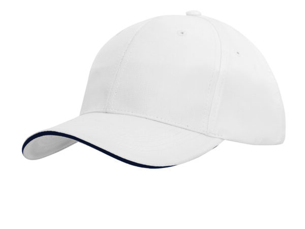Sports Ripstop Cap with Sandwich Trim - Image 7