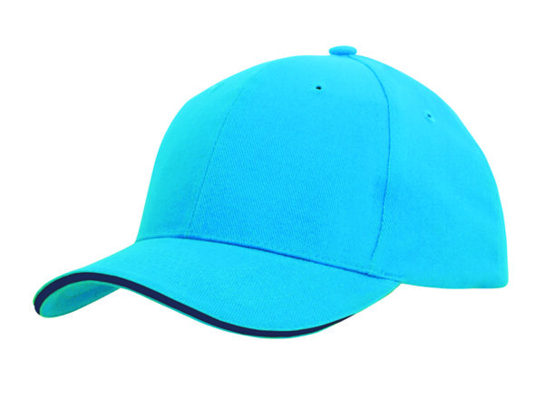 Brushed Heavy Cotton Cap with Sandwich Trim - Image 21