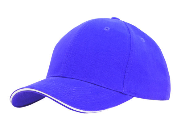 Brushed Heavy Cotton Cap with Sandwich Trim - Image 23