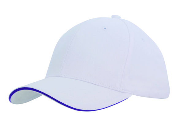 Brushed Heavy Cotton Cap with Sandwich Trim - Image 25
