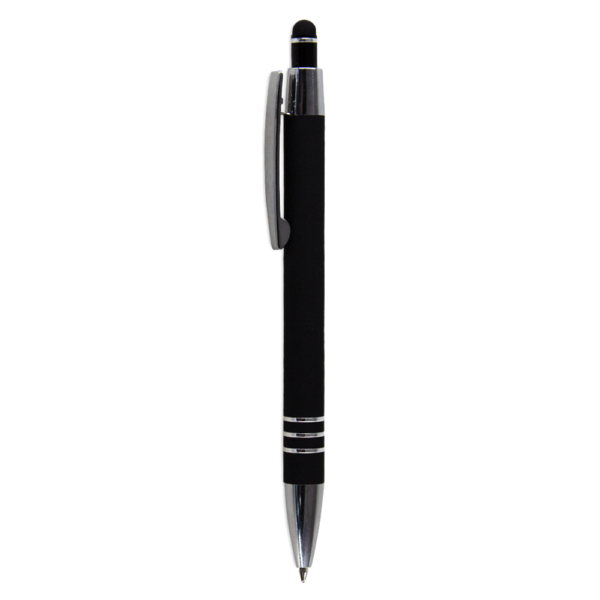 Lyon Click Action Ballpoint Pen with Stylus - Image 2