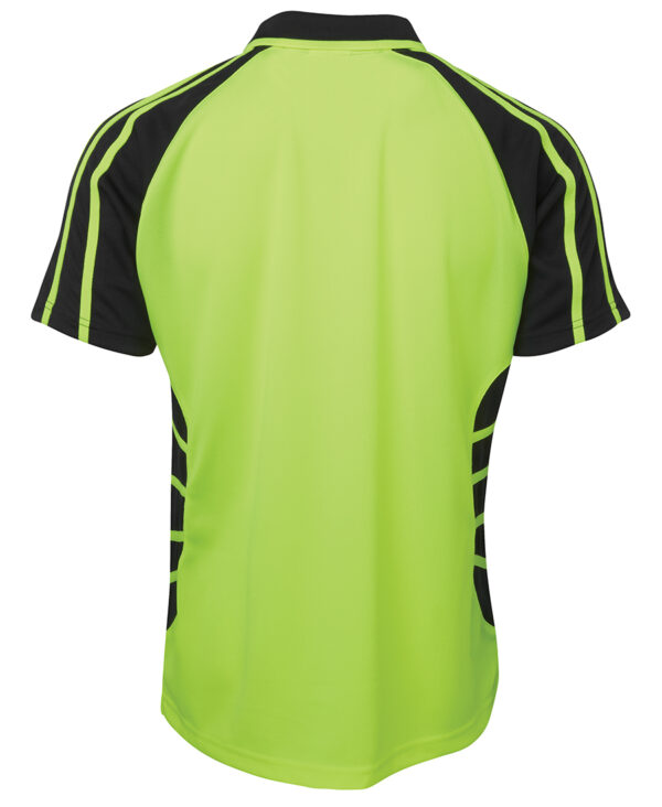 JB's Hi Vis S/S Spider Polo - Image 2