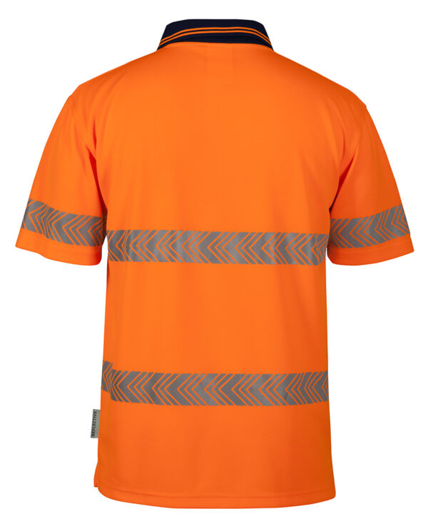 JB'S Hi Vis S/S  Segmented Tape Polo - Image 4