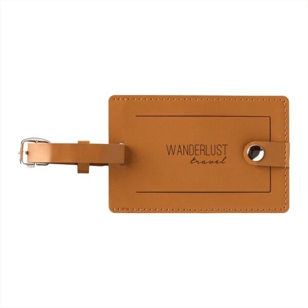 Bio Leather Luggage Tag - Image 4