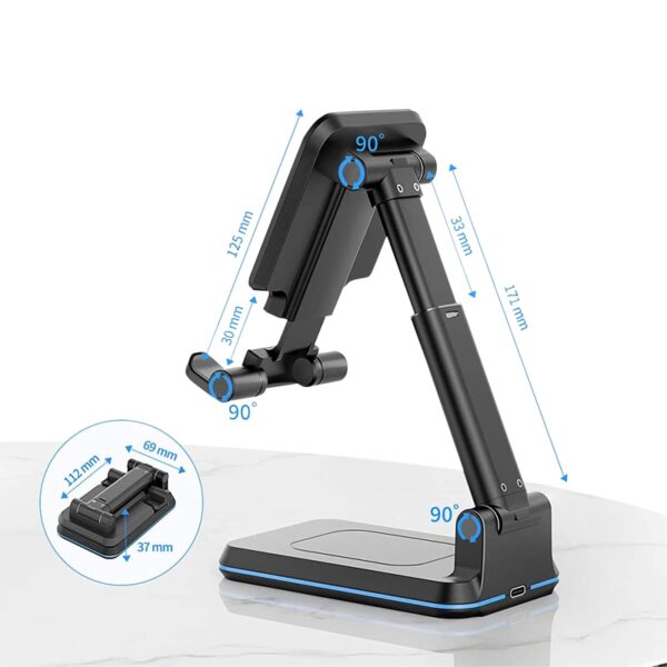 Vulcan-Q Foldable Wireless Charge Stand - Image 2