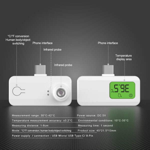 Volte Smart Phone Thermometer - Image 9