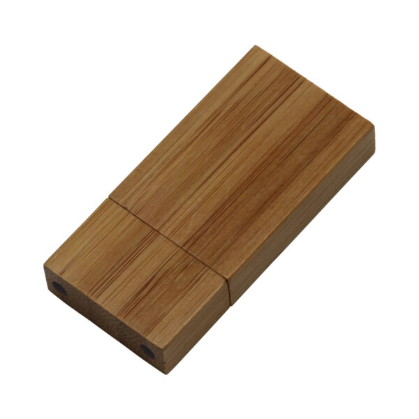 Bamboo Lanyard Flash Drive - Image 4