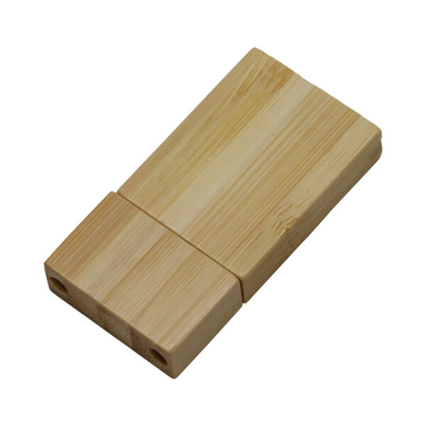 Bamboo Lanyard Flash Drive - Image 3