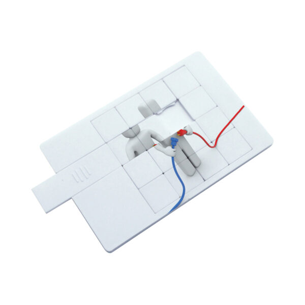 Puzzle Credit Card Flash Drive - Image 2