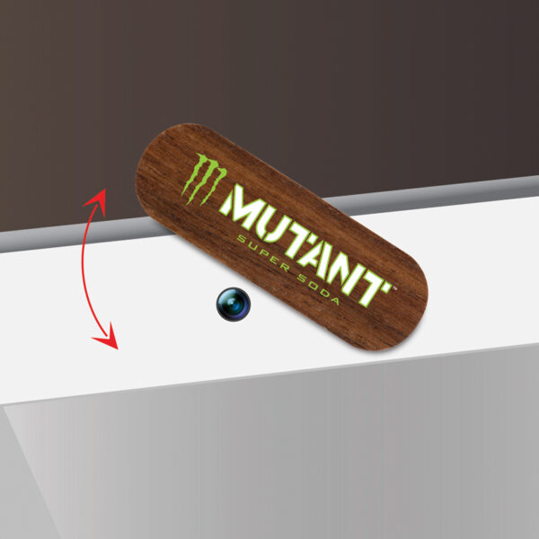 WebCam Cover Swivel Wood - Image 5