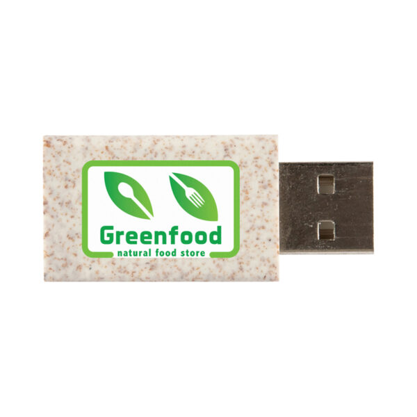 USB Data Blocker Eco - Wheat Straw - Image 3