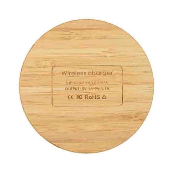 Hamilton Wireless Bamboo Fast Charger - Image 3