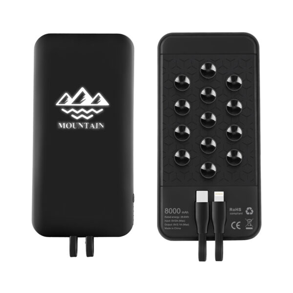 Newport Light-Up Wireless Power Bank - 6000 mAh - Image 6