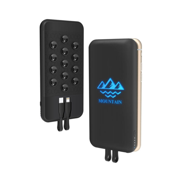 Newport Light-Up Wireless Power Bank - 6000 mAh - Image 7