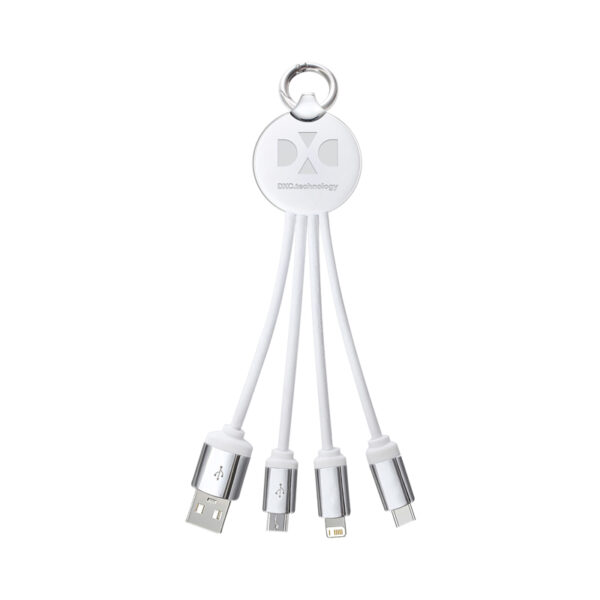 Atesso 3n1 Light Up Charge Cable - Round - Image 4