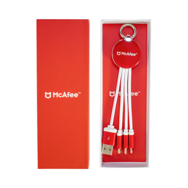 Atesso 3n1 Light Up Charge Cable - Round - Image 28