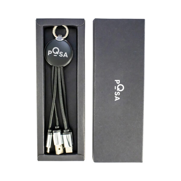 Atesso 3n1 Light Up Charge Cable - Round - Image 31