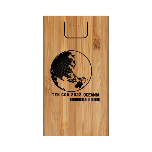 Jaegers Bamboo Wireless Power Bank - 5000 mAh - Image 8