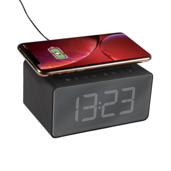 Dover Alarm Clock Wireless Charger Speaker - Image 7