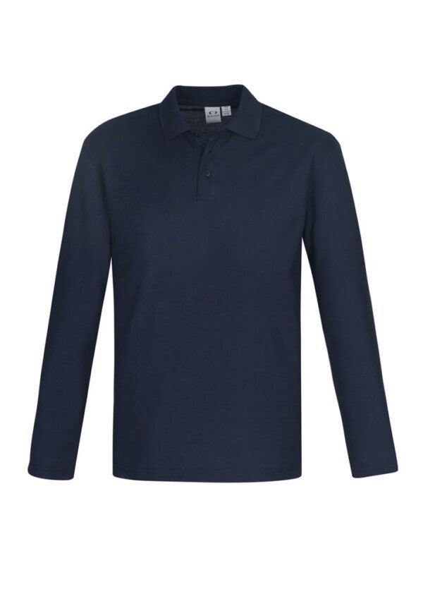 Crew Mens Long Sleeve Polo - Image 2