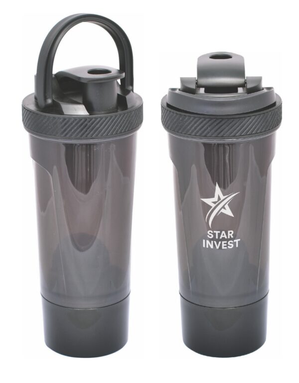 Shaker-Pro Sports Bottle, Black
