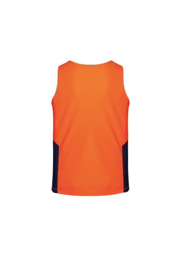 Mens Hi Vis Squad Singlet - Image 7