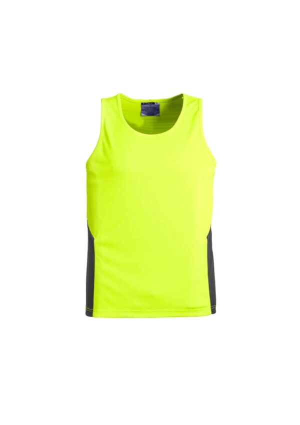 Mens Hi Vis Squad Singlet - Image 2
