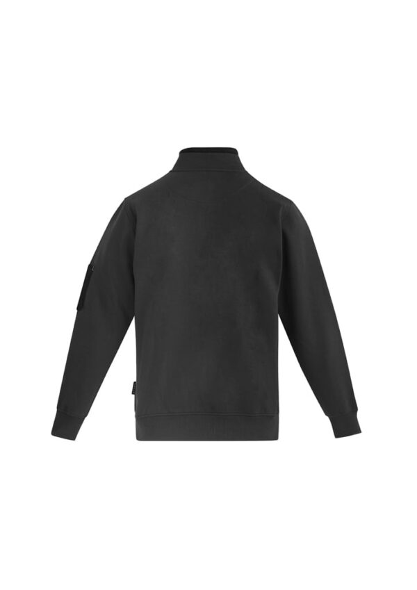 Unisex 1/4 Zip Brushed Fleece Pullover - Image 5