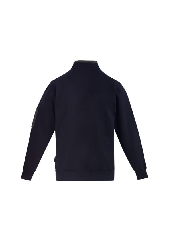 Unisex 1/4 Zip Brushed Fleece Pullover - Image 9