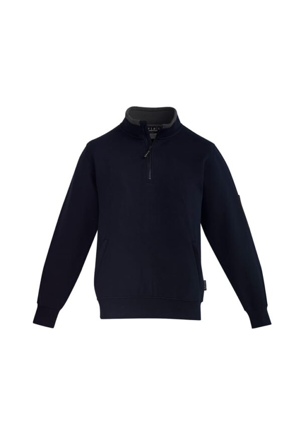 Unisex 1/4 Zip Brushed Fleece Pullover - Image 8