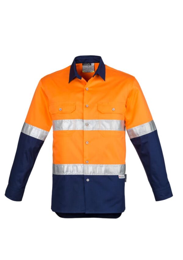 Mens Industrial Long Sleeve Shirt - Hoop Taped - Image 12