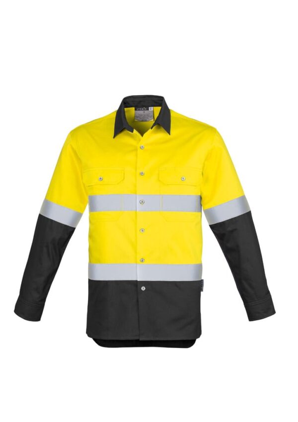 Mens Industrial Long Sleeve Shirt - Hoop Taped - Image 8