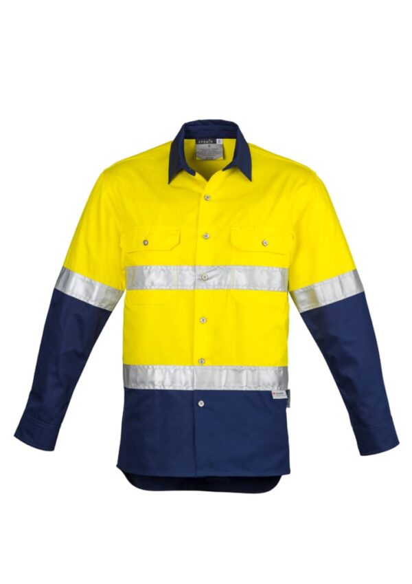 Mens Industrial Long Sleeve Shirt - Hoop Taped - Image 10