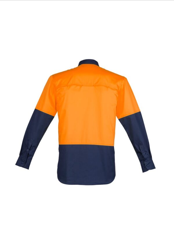 Mens Closed Front Long Sleeve Shirt - Image 3