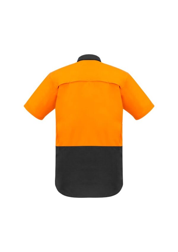 Mens Rugged Cooling Hi Vis Short Sleeve Shirt - Image 7