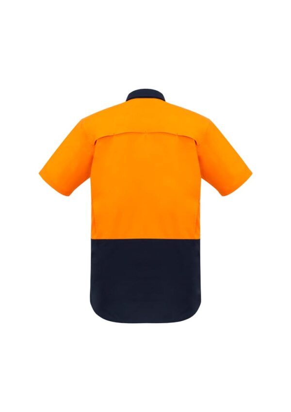 Mens Rugged Cooling Hi Vis Short Sleeve Shirt - Image 9