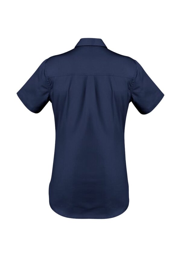 Womens Lightweight Tradie Short Sleeve Shirt - Image 5