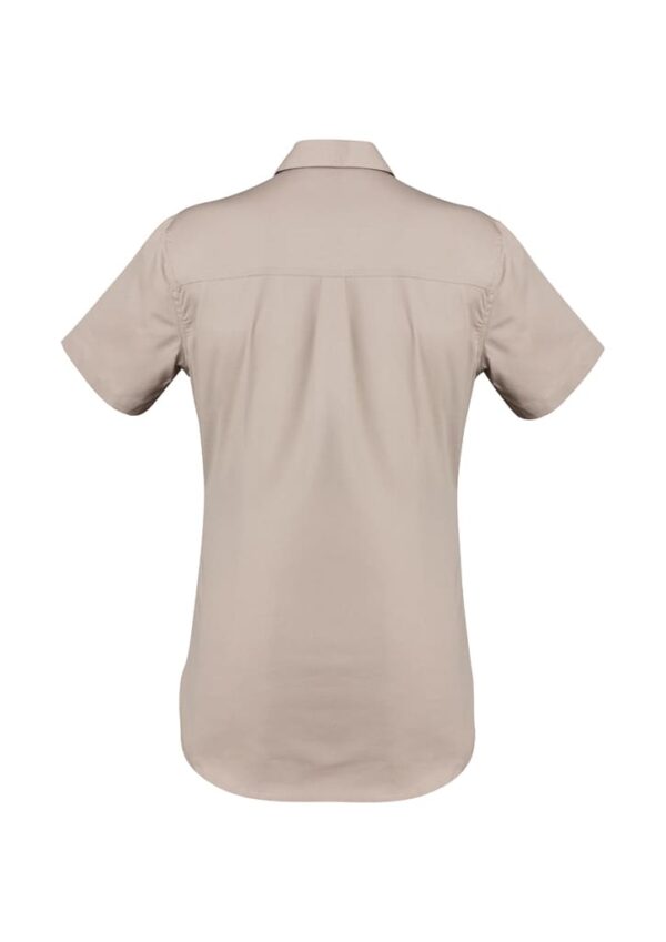 Womens Lightweight Tradie Short Sleeve Shirt - Image 3