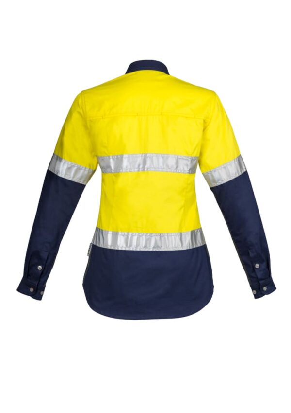 Womens Industrial Long Sleeve Shirt - Hoop Taped - Image 5