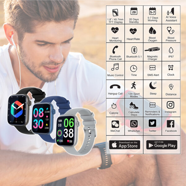 Mateo Smart Watch - Image 10