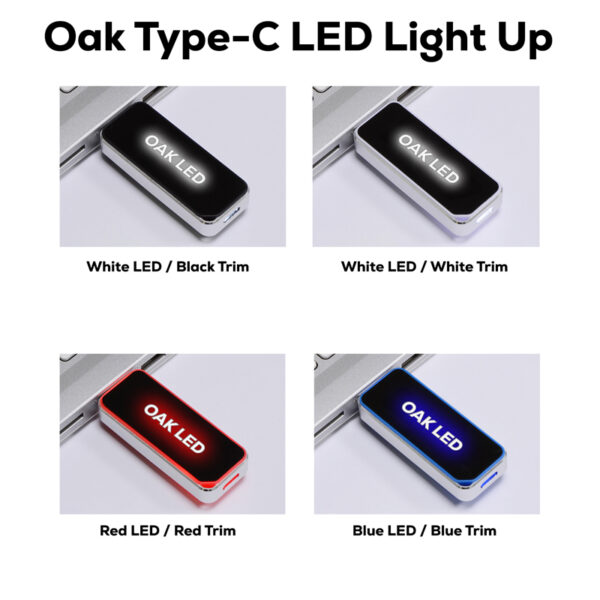 Oak Type-C LED Flash Drive - Image 4