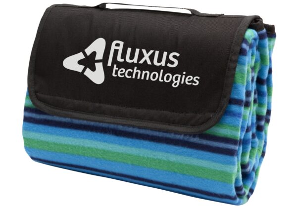 Jamaica Picnic Rug, Blue Stripe