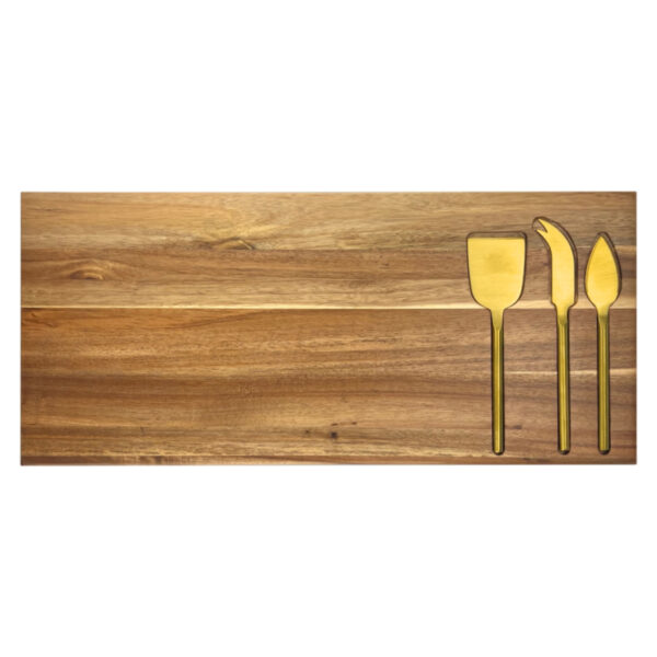 Yeto Cheeseboard and Knife Set - Image 3
