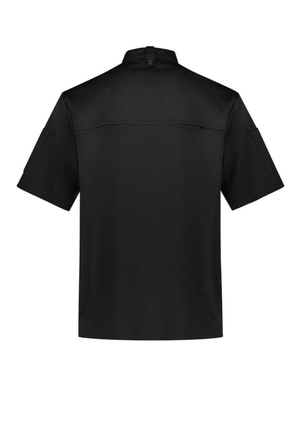 Mens Zest Short Sleeve Chef Jacket - Image 5
