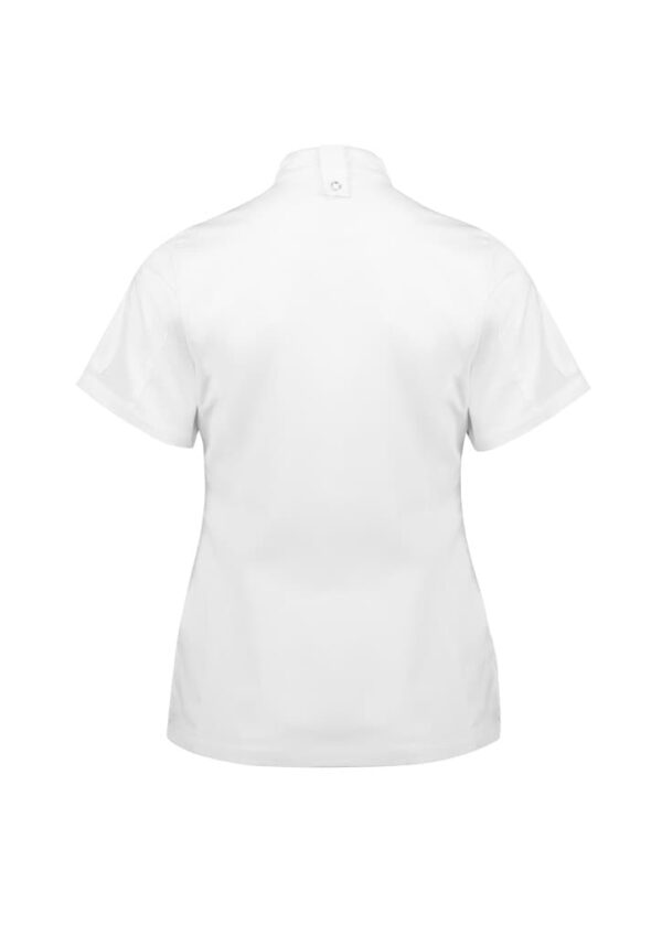 Womens Alfresco Short Sleeve Chef Jacket - Image 3