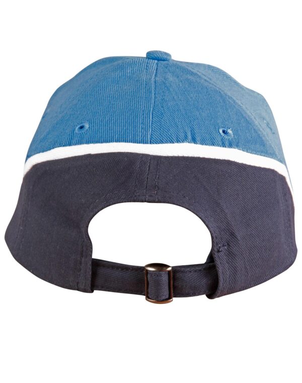 Tri Contrast Colours Cap - Image 2