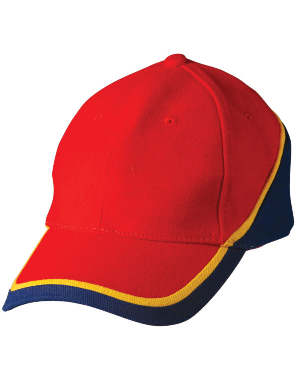 Tri Contrast Colours Cap - Image 13