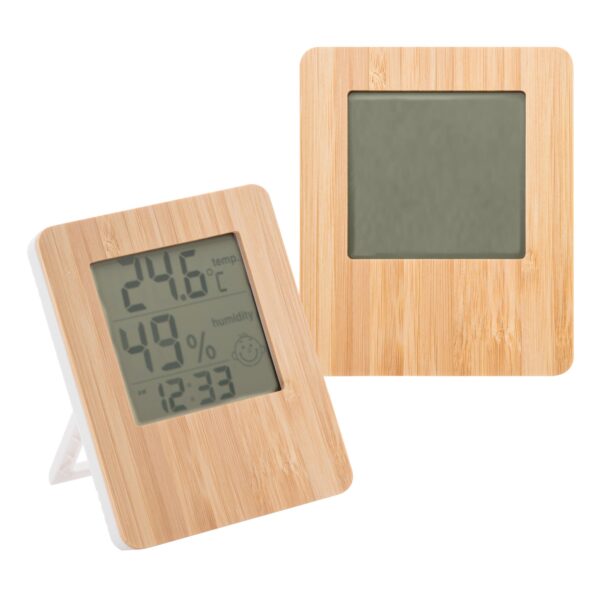 Bamboo Desk Clock - Image 2
