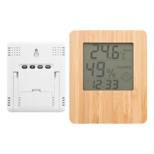 Bamboo Desk Clock - Image 3